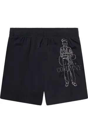 C.P. Company Shorts met geborduurd logo