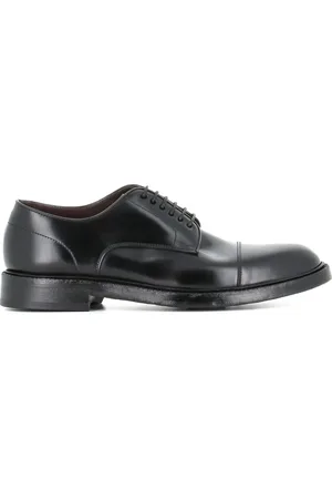 Green george 7084 derby schoenen met bewerkte neus