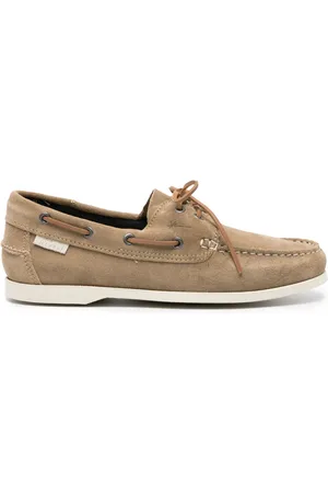 MANEBI Hamptons suède bootschoenen