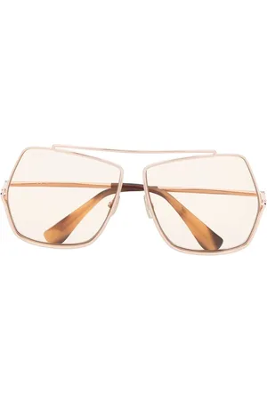 Max Mara Zonnebril met oversized montuur