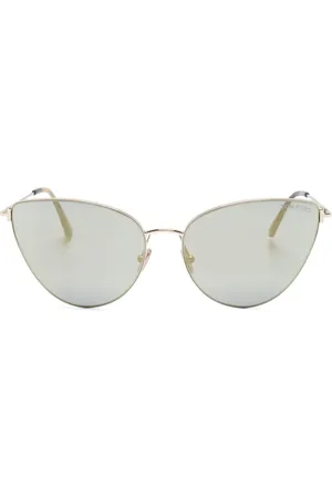 Tom Ford Zonnebril met oversized montuur