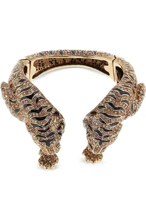 Roberto Cavalli Armband met tijgerpatroon
