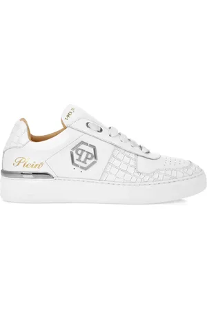 Philipp Plein Sneakers met logoplakkaat