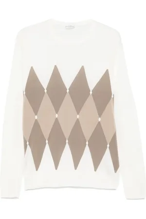 BALLANTYNE Trui met argyle patroon