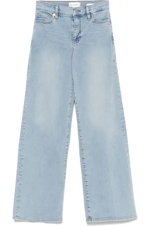 Frame Jeans met wijde pijpen