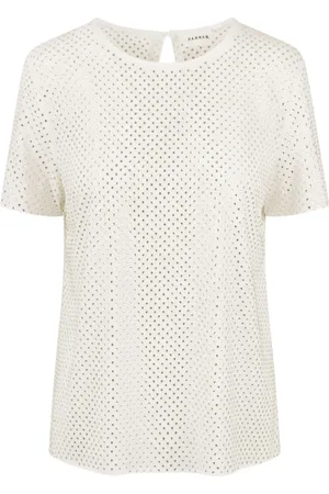 P.A.R.O.S.H. Blouse verfraaid met stras