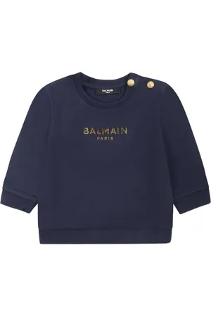Balmain Sweater met logoplakkaat
