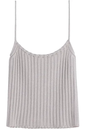 Lanvin Ribgebreide top