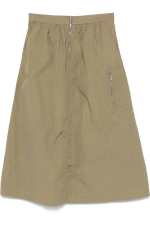 DKNY Geperforeerde midi