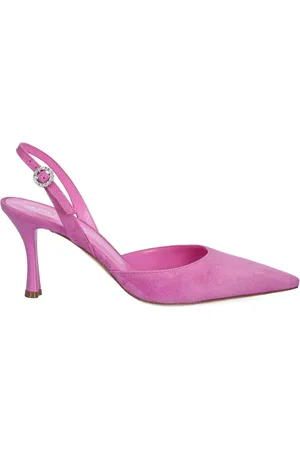 BALDININI Suède slingback pumps