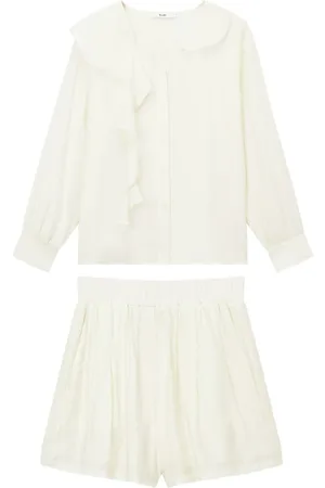 B+AB Blouse en shorts met ruches