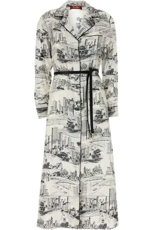 Max Mara Blousejurk met print