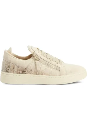 Giuseppe Zanotti Sneakers met krokodillen