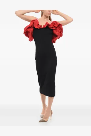 Alexander McQueen Kokerjurk met ruches