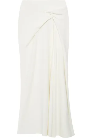 Another Tomorrow Asymmetrische rok met gedraaid detail