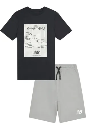 New Balance Shorts set met logoprint