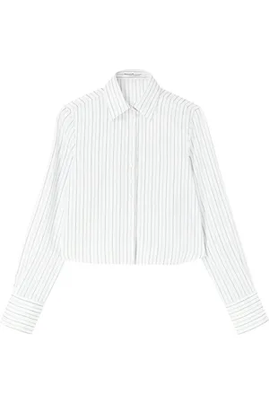ERMANNO SCERVINO Gestreept cropped blouse