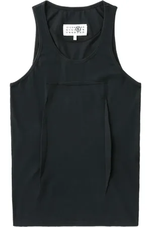 Maison Margiela Tanktop met asymmetrisch vlak