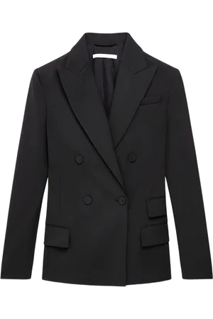 Another Tomorrow Blazer met dubbele rij knopen