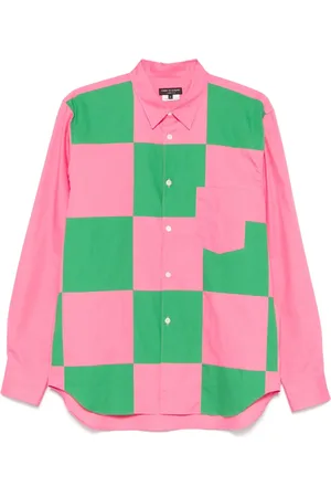 Comme des Garçons Geruit overhemd
