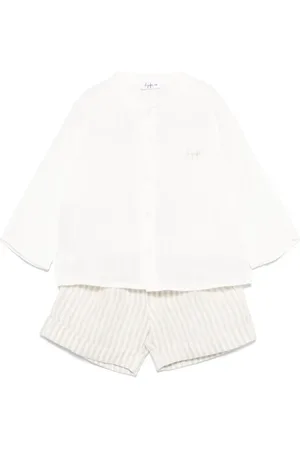 Il gufo Linnen shorts
