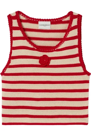Claudie Pierlot Katoenen gehaakte top