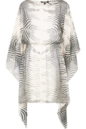 Roberto Cavalli Jurk met zebraprint
