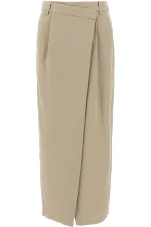 Brunello Cucinelli High waist wikkelrok