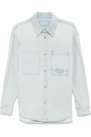 WOOYOUNGMI Wildflower denim overhemd