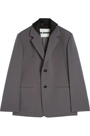 Jil Sander Colbert met afneembare kraag