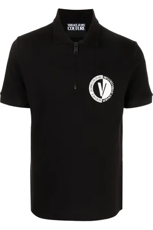 VERSACE Poloshirt met logoprint