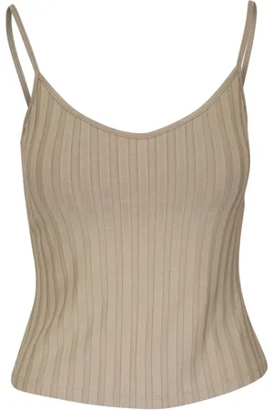 Vince Geribbelde tanktop