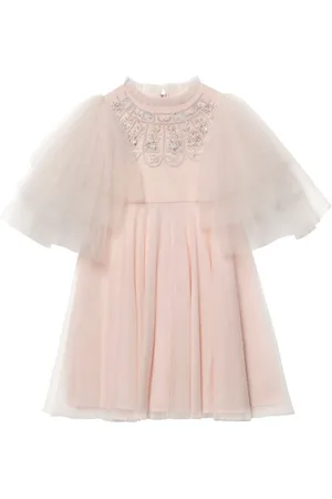 Tutu Du Monde Jurk met tulen mouwen