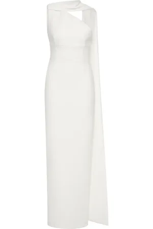 RACHEL GILBERT Asymmetrische avondjurk
