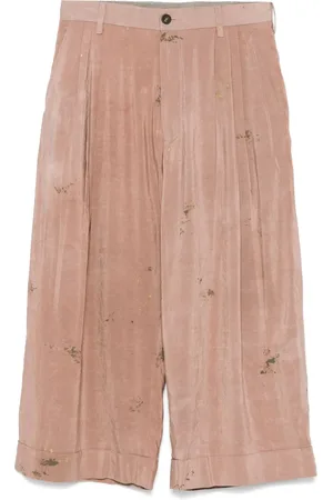 ZIGGY CHEN Broek met geverfd effect