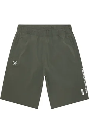 A Bathing Ape Bermuda shorts met logopatch