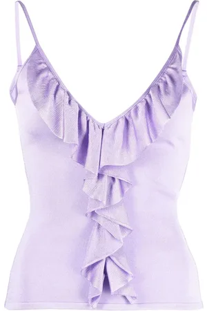 Roberto Cavalli Top met ruches