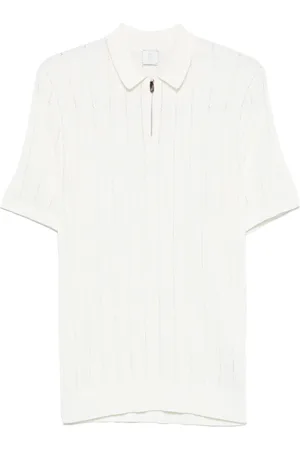 ELEVENTY Opengebreid poloshirt