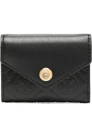 Tory Burch Kleine portemonnee met T