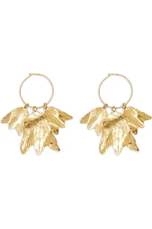 Jil Sander Messing oorbellen