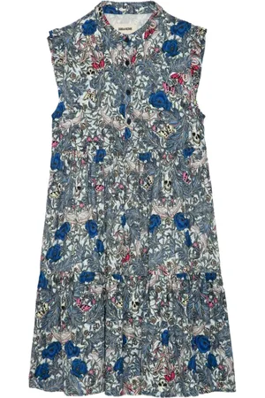 Zadig & Voltaire Gelaagde jurk met bloemenprint