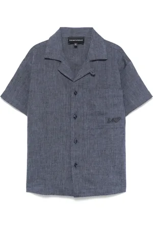 Emporio Armani Shirt met geborduurd logo