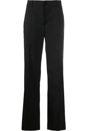 Prada Pantalon met logoplakkaat