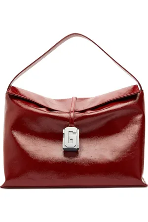 GCDS Comma grote leren tas