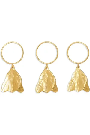 Jil Sander Ring met gehamerd effect