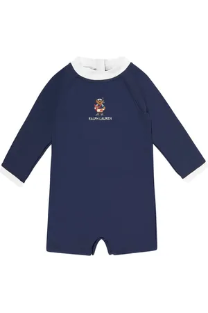 Ralph Lauren Badpak met geborduurd logo