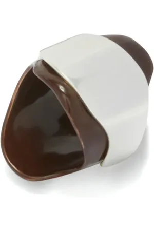 Jil Sander Ring van messing