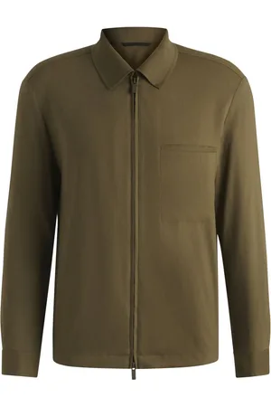 HUGO BOSS Shirtjack met rits