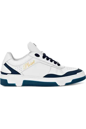 Philipp Plein Leren sneakers met logo