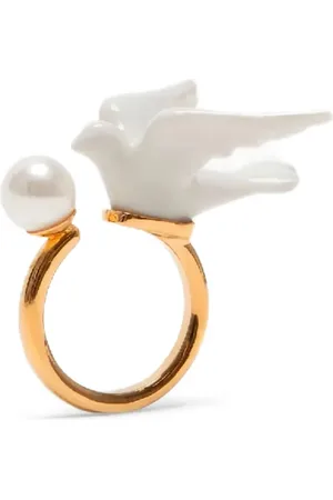 ANDRES GALLARDO Ring met duifdetail